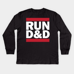 RUN D&D Kids Long Sleeve T-Shirt